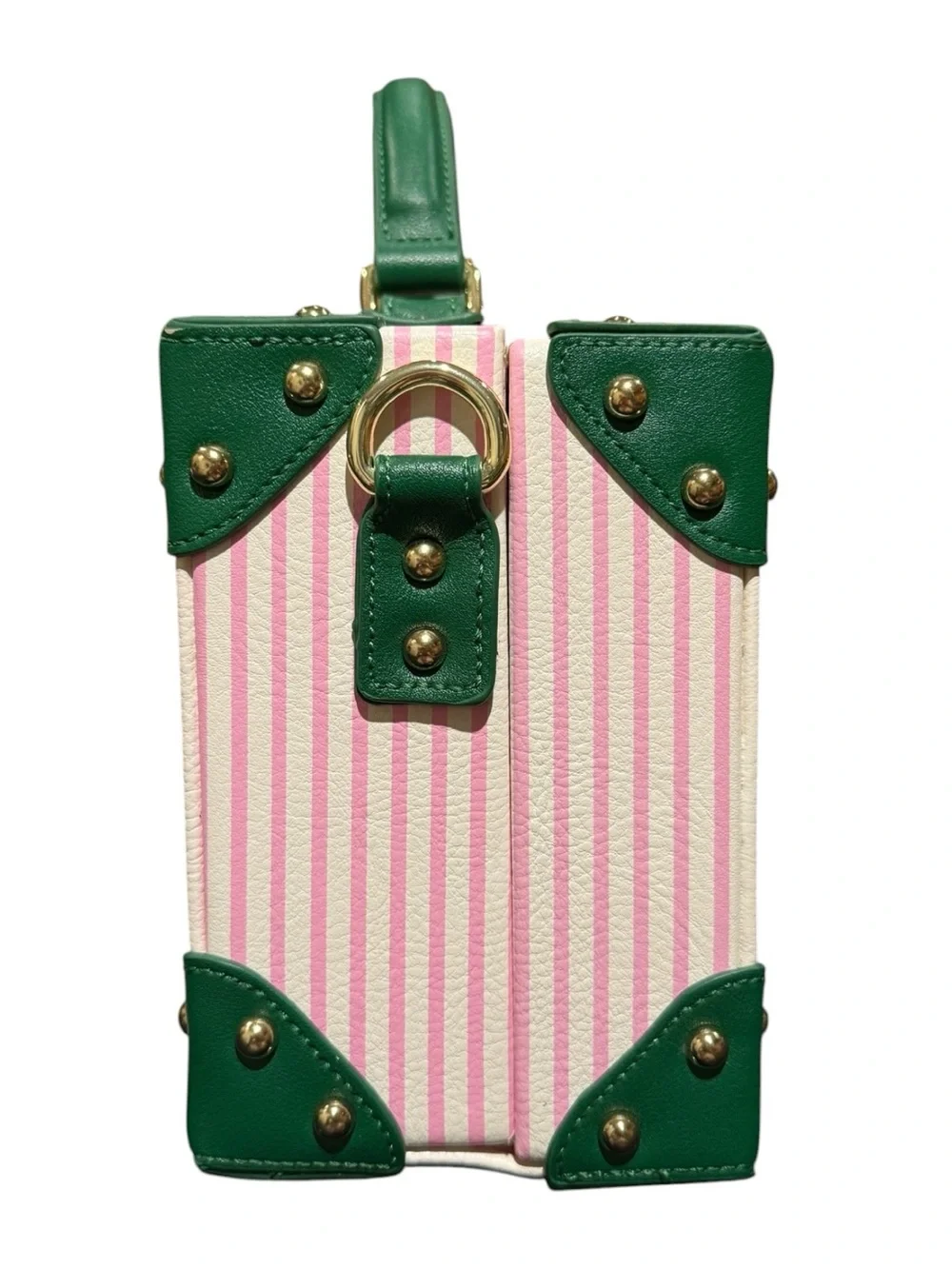 HoneyDukes Harry Potter Pink & Green Patchwork Trunk Bag Crossbody, Brand New